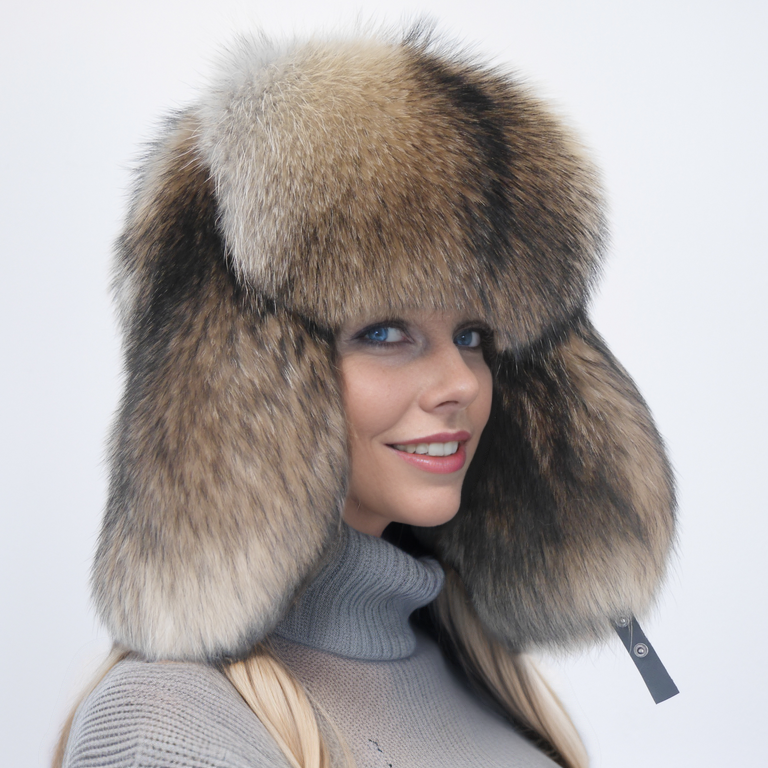 SAGA Finnraccoon fur ushanka